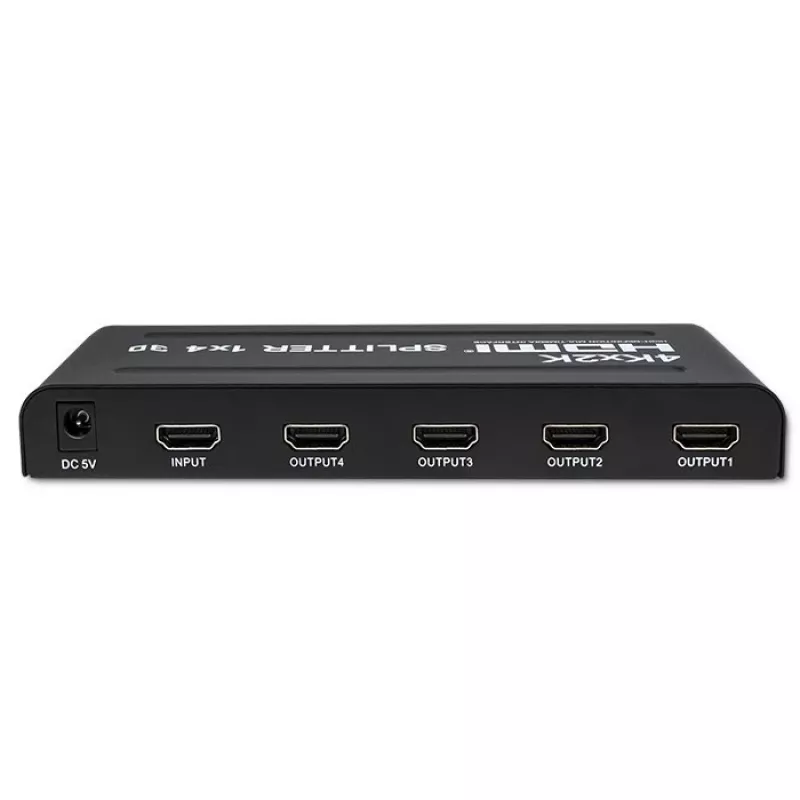 Qoltec 51798 Active HDMI Splitter 4 x HDMI 4K x 2K | 3.4Gb/s