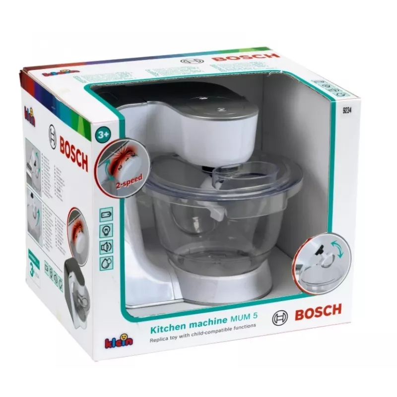 Kitchen Robot KLEIN Bosch Silver 9234 – toy kitchen appliance replica