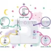 Mechanical sewing machine Lucznik Lena 2019 — basic mechanical model, 16 programs, 24 W, free arm, 4-step buttonhole