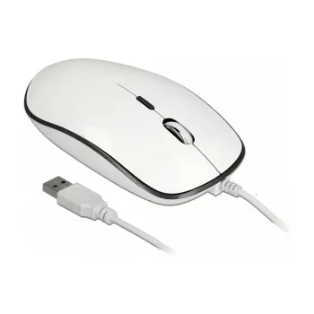 Mouse DeLOCK 12532 Office Ambidextrous USB Type-A Optical 3200 DPI