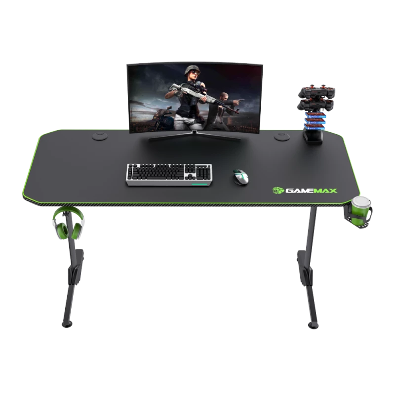 Desk GameMax D140-CARBON — gaming/office desk, net weight 20.5 kg, gross dimensions 125×795×682 mm