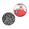 Gun pellet UMAREX Pointed Ribbed Shot Cobra 6.35 mm, 1.56 g, silver, 200 pcs
