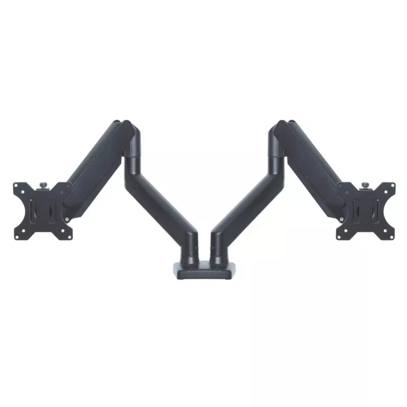Monitor desk holder ART RAMM UM-116 for 2 monitors 13–32 inch, dual-arm adjustable mount