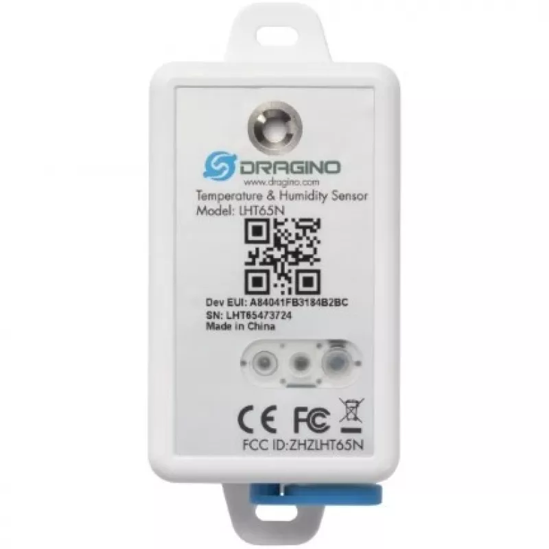 DRAGINO LoRaWAN Temperature & Humidity Sensor LHT65S-EU868-E3 — LoRaWAN EU868 environmental sensor