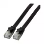 Efb K5545SW.0,25 Ethernet Patch Cable Black