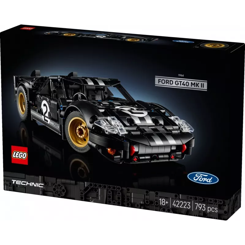 LEGO TECHNIC 42223 1966 Ford GT40 MKII Race Car