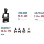 Trodat 5430DL Stamp Black - Red - White (442881)