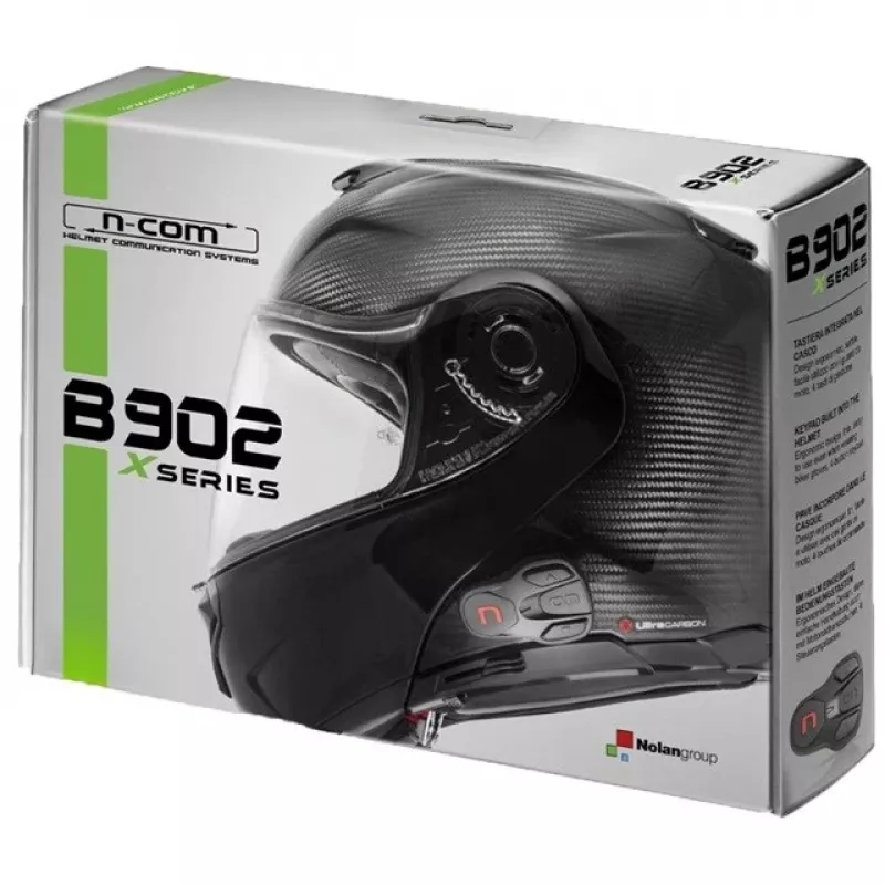 Nolan N-Com B902 X Motorbike intercom 1 pc Black