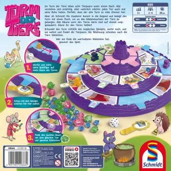 Schmidt Spiele Turm der Tiere, Brettspiel
