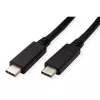 ROLINE USB3.2Gen2 Cable PD 20V5A Type C-C ST/ST 0.5m - Cable - Digital/Data - 0,5 m (11.99.9057)