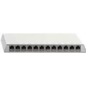Patch Panel Rutenbeck PP-ClassEA iso-12 Ap 12x RJ-45 Pure White