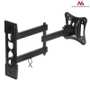 Wall TV/monitor mount MACLEAN MC-719, for screens up to 68.6 cm (27 inch), 15 kg max, VESA 100x100, black