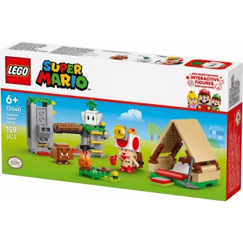 Construction toy LEGO Captain Toad's Camp set 72040 with interactive Super Mario features