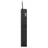 Power extension Lestar 3 m indoor black with on/off switch and indicator light, 230 V AC, 10 A