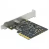 DeLOCK - USB-Adapter - PCIe 3.0 x4 Low-Profile - USB 3,2 Gen 2x2 x 1 (89036)