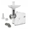 Electric meat grinder ESPERANZA EKM032 — 2200W, white, 3 strainers, kebbe and sausage attachments