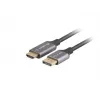 Displayport(M)-HDMI(M) cable 1M 4K black and silver