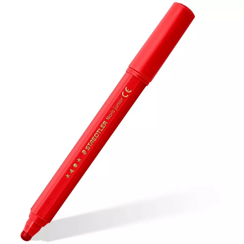 Felt-tip pens Staedtler Noris junior Jumbo — 12 pieces, thick washable tips for children