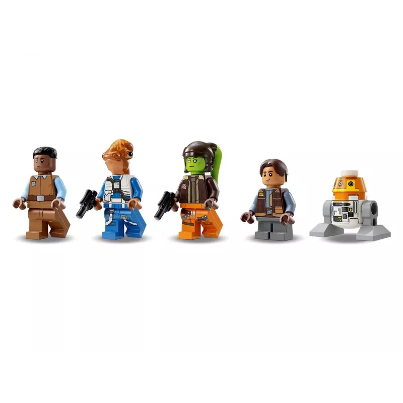 LEGO Star Wars playset 75357 — The Ghost and Phantom II, 1,394 pieces, 4 minifigures, age 10+