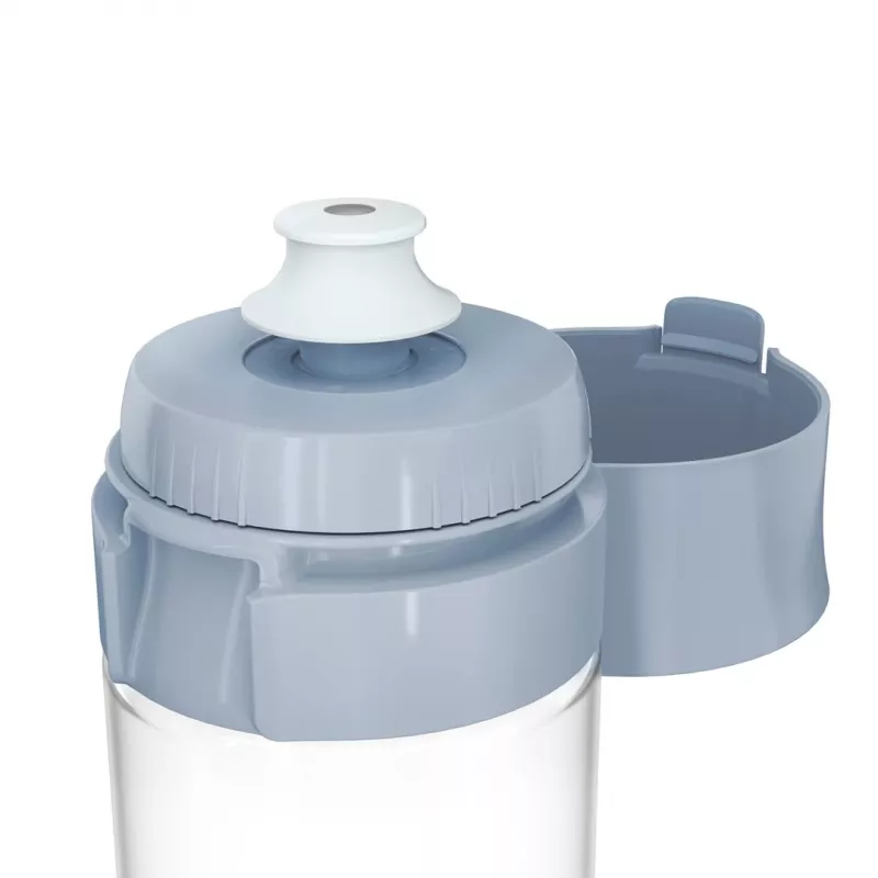 Filtering bottle BRITA Vital Pastel Blue 600 ml with 2 MicroDisc filters, BPA-free, dishwasher-safe