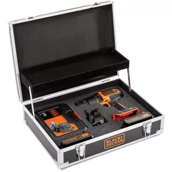 Drill Black & Decker BDCHD18B2FC-QW 18V Lithium-ion 2 Batteries