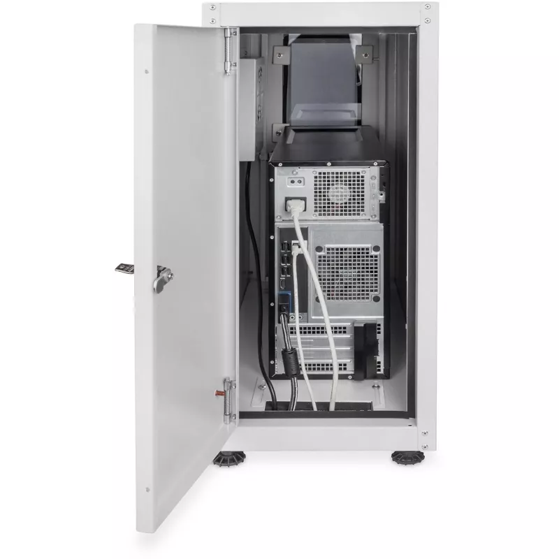 Digitus Computer housing with in-built filter fan and levelling feet