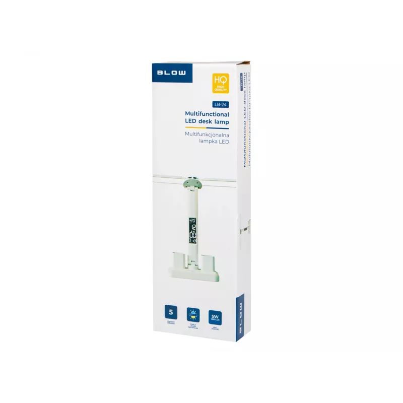 LB-24 LED desk lamp with clock