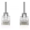 Network patch cable DIGITUS CAT 6 U-UTP Slim 0.5 m gray, pack of 10