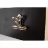 MAUL Letter Clip made from metal, Colour: nickel, Width: 30 mm Clamping Width: 10 mm, self-service packaging (21730-96)