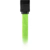 SATA Cable Sharkoon SATA 3 0.45m 7-pin Black Green