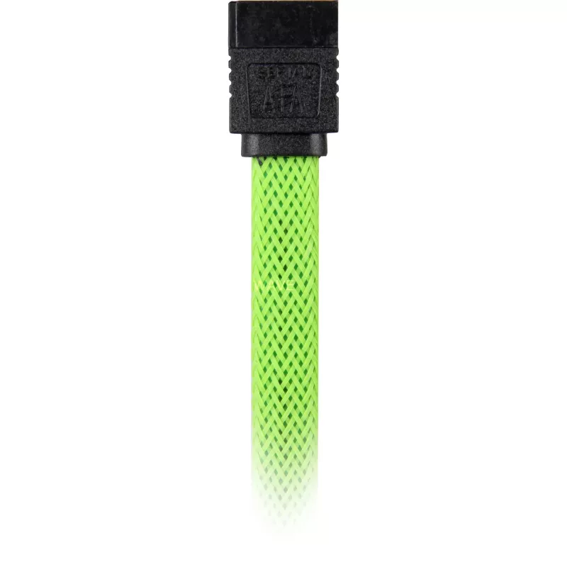 SATA Cable Sharkoon SATA 3 0.45m 7-pin Black Green