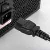 Akyga AK-PC-05C Power Cable, CEE 7/7 to IEC C13, Copper 3 x 1 mm², 5 m, Black