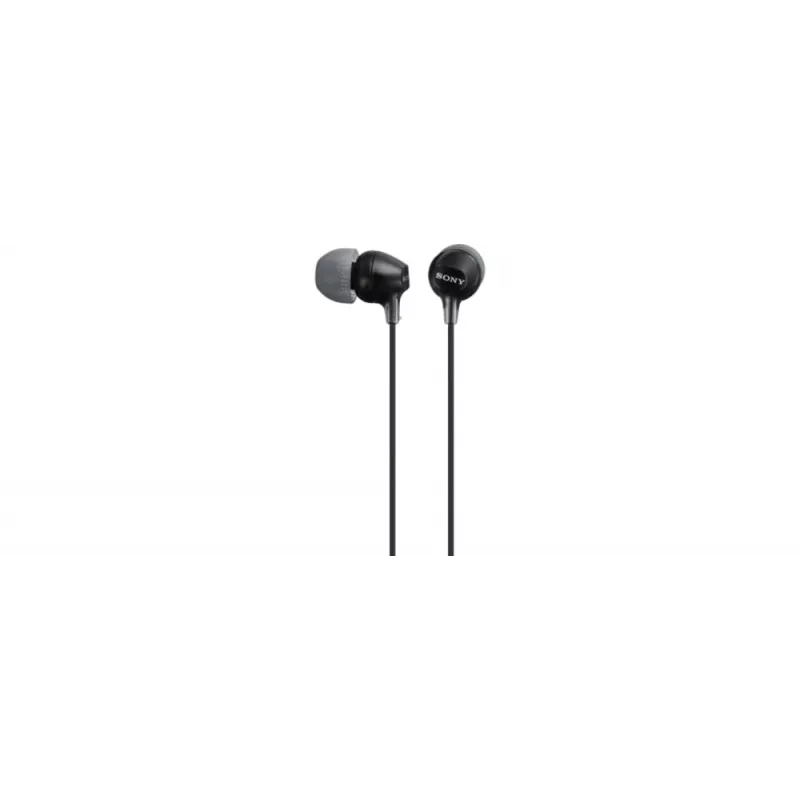 Sony MDR-EX15AP, Wired, 8 - 22000 Hz, Calls/Music, 3 g, Headset, Black