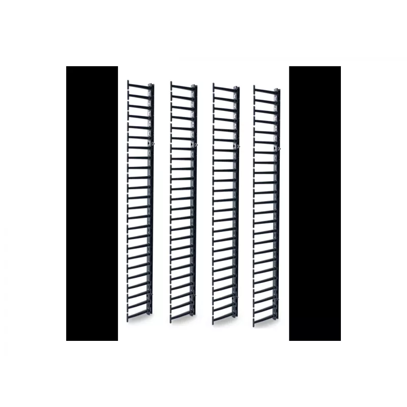 APC NetShelter Cable Management, Vertical Cable Manager, for NetShelter SX Networking Racks 48U, Set of 4, 250 x 2045 x 170 mm