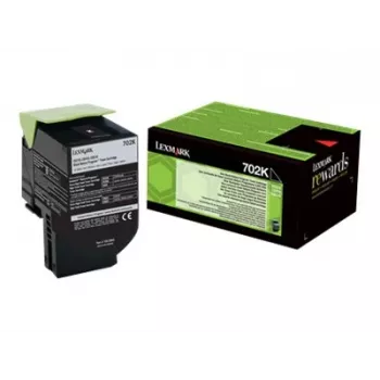 Toner Cartridge Lexmark 702K R 3000 pages Black