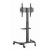 TV stand GEMBIRD TVS-55T-01 for 32–55 inch TVs, steel, height-adjustable VESA 100x100–400x400, tilt, wheels, max load 35 kg
