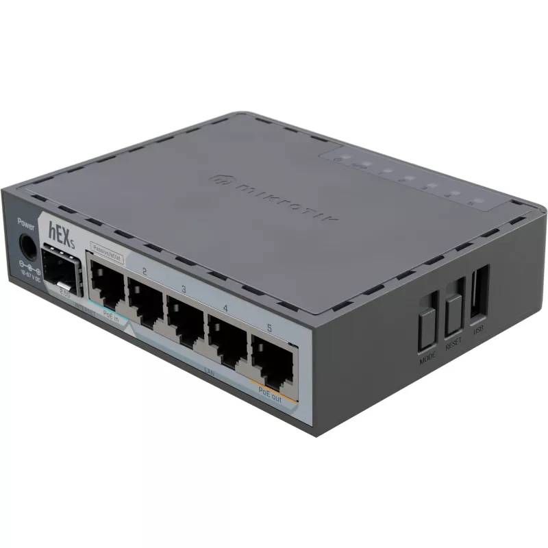 Mikrotik E60IUGS Wired Router Gigabit Ethernet Black