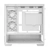 PC Midi Tower case DeepCool CG380 3F WH — White, 235×437×451 mm, supports 2.5 inch/3.5 inch, bottom PSU, 3x 120 mm fans installed