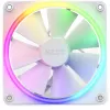 NZXT case fan F120 RGB 120 mm White, 4-pin, 1800 RPM, 50.18 CFM, 18 LEDs