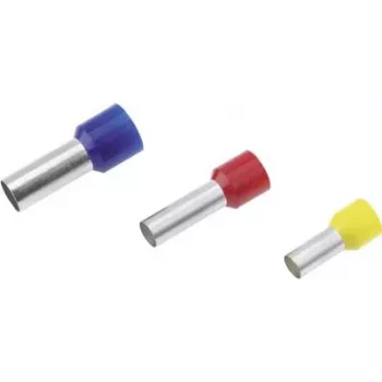Cimco Ferrule 0.25 mm² 8 mm Partially Insulated Light Blue 18 2190 100 pc(s) (18 2190)