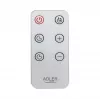 Convection heater Adler AD 7752 LCD with remote control White