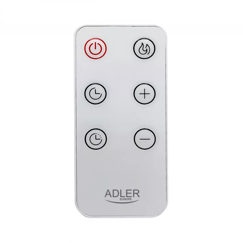 Convection heater Adler AD 7752 LCD with remote control White