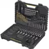 Drill bit set Stanley STA7205-XJ 100 pcs for masonry metal wood