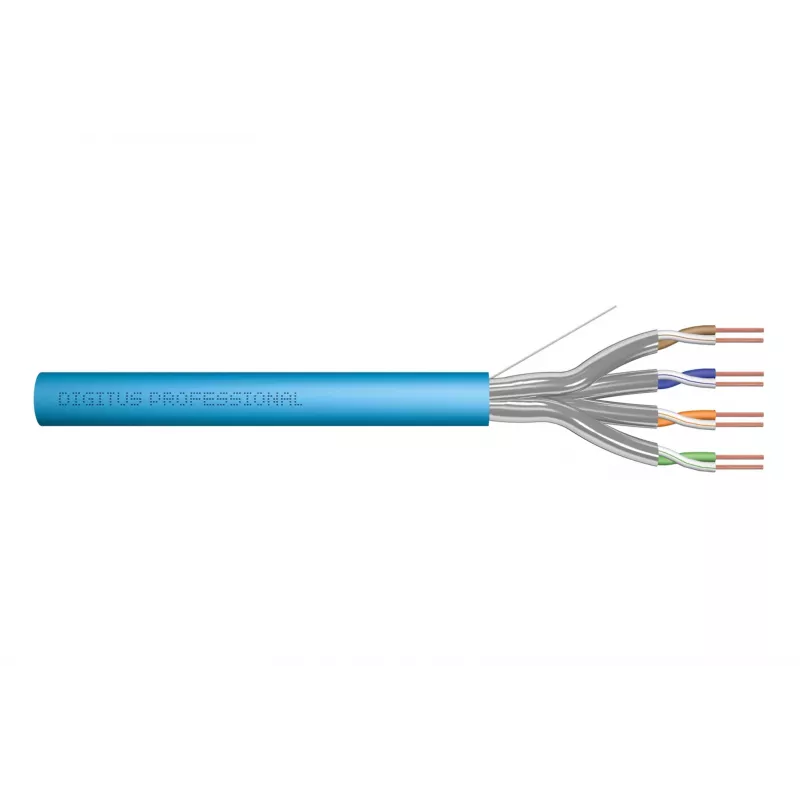 Networking Cable Digitus DK-1624-A-VH-1 RJ45 Cat6a 100m Blue