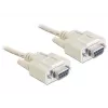 Serial Cable DeLOCK 84250 Grey 5m Sub-D9
