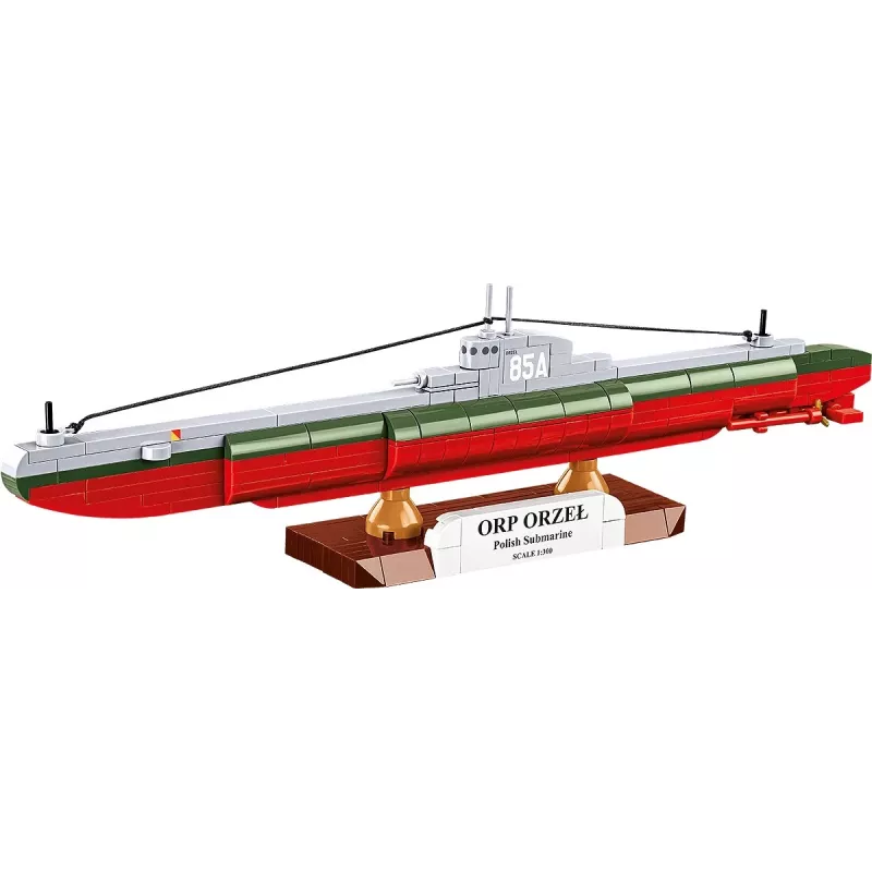 Building set Cobi ORP Orzeł 193 blocks assembly model ship