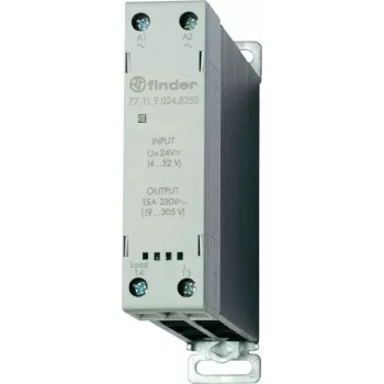 Finder SSR-Relay im 22,5 mm Enclosure 77.11.9.024.8250 1 Normally Open Contact (77.11.9.024.8250)