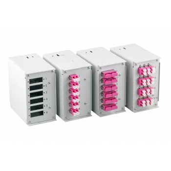 EFB Elektronik Front Panel for 6x SC-D, LC-Quad with 2.8mm Screw Holes
