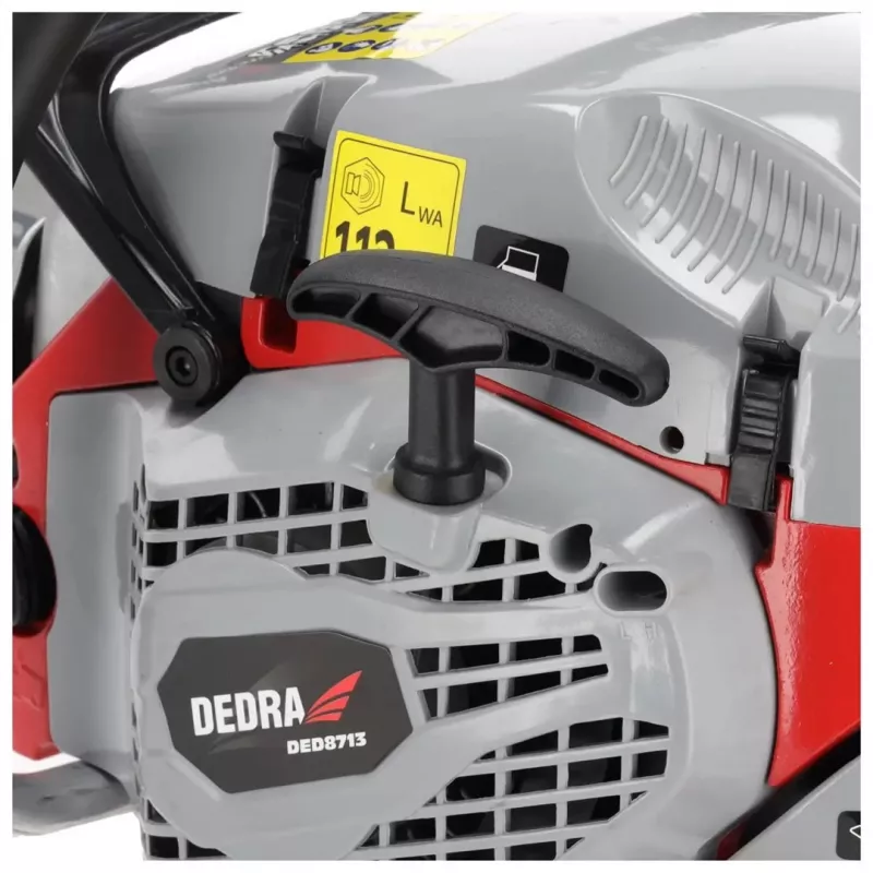 DEDRA DED8713 Petrol Chainsaw 2.9 kW 65cc, 50 cm Bar