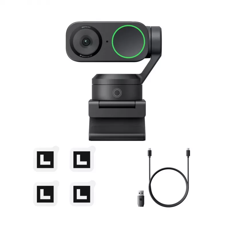 Webcam Insta360 Link 2 3840 x 2160 pixels USB Black